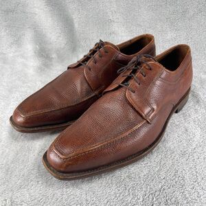 Allen Edmonds Jackson Dress Shoes Mens Size 9.5 Made In USA Brown Leather